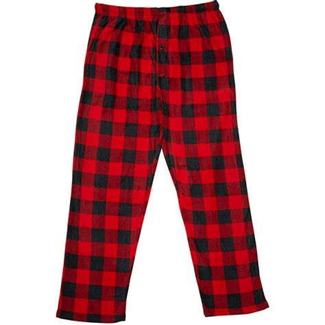 fleece buffalo plaid pajamas|buffalo plaid pajama bottoms.